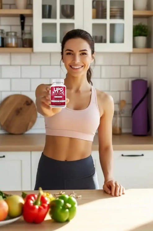 LipoJaro capsule bottle
